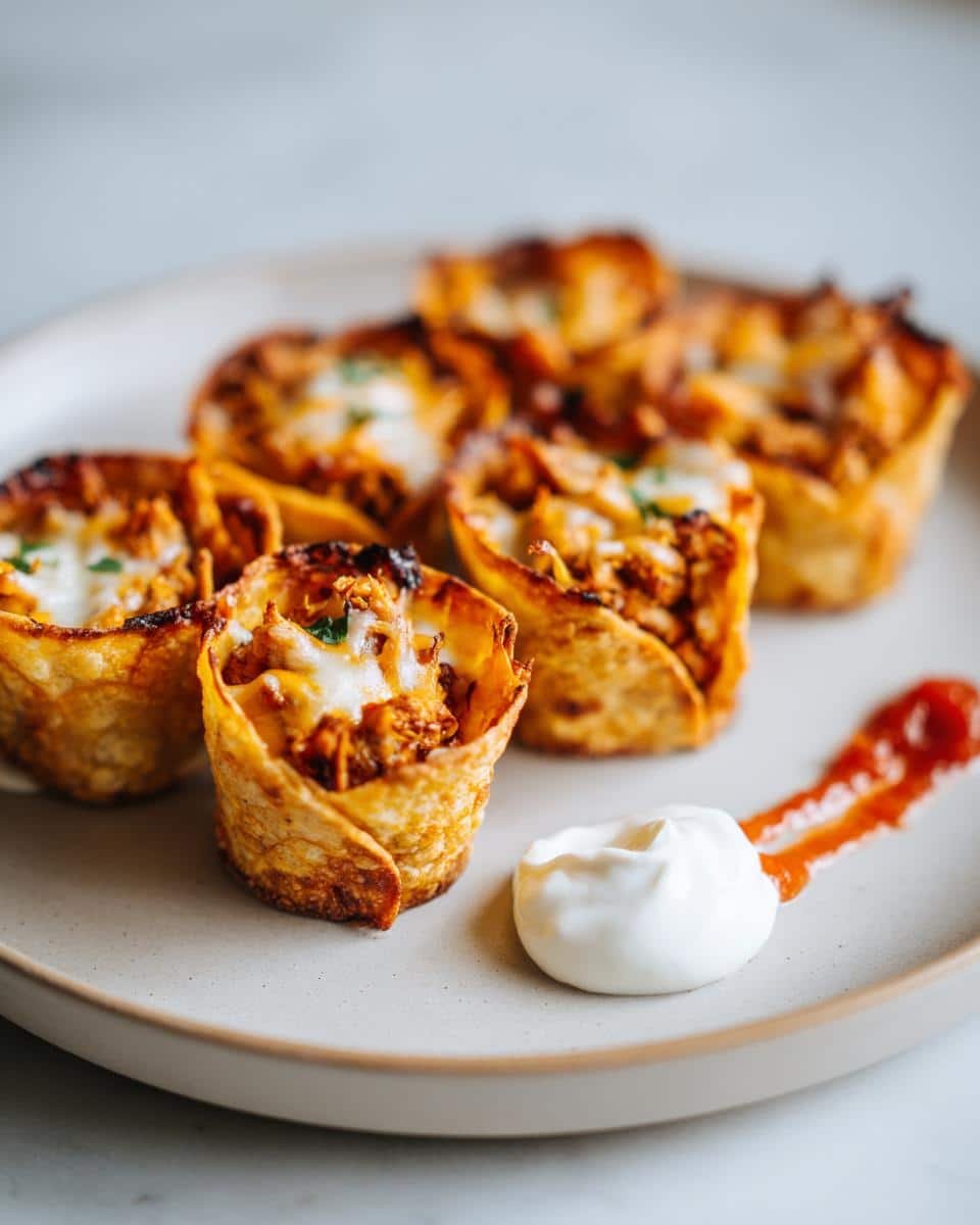 Mini Baked Chicken Tacos - detail 1