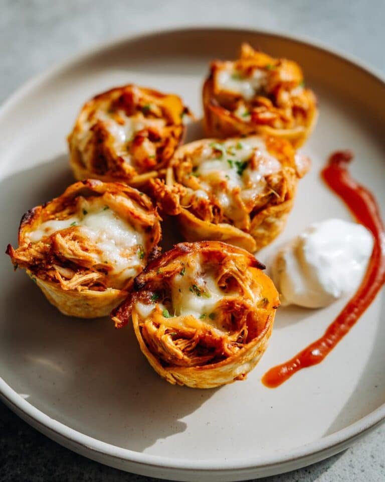 Mini Baked Chicken Tacos