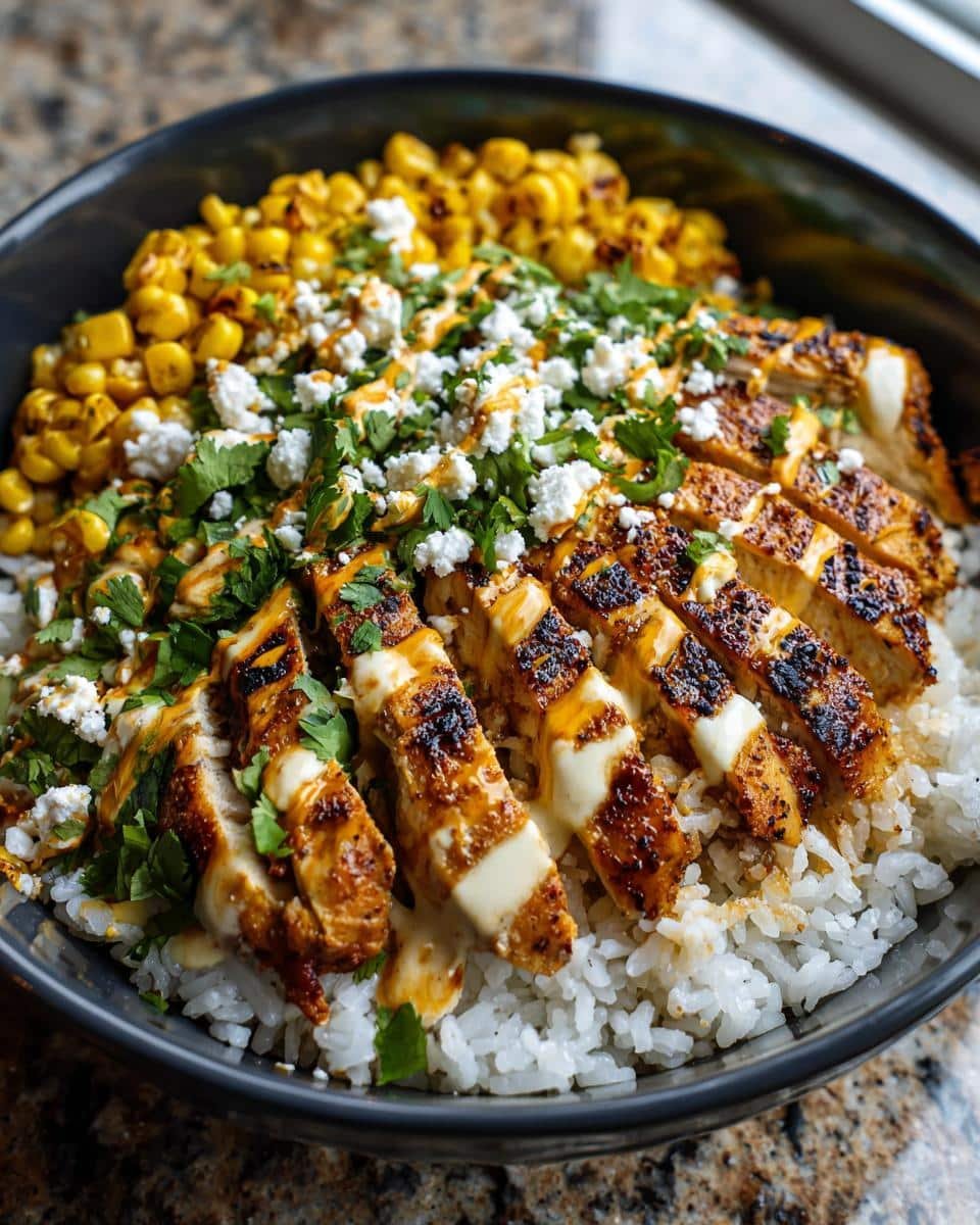 Street Corn Chicken Rice Bowl - detail 1