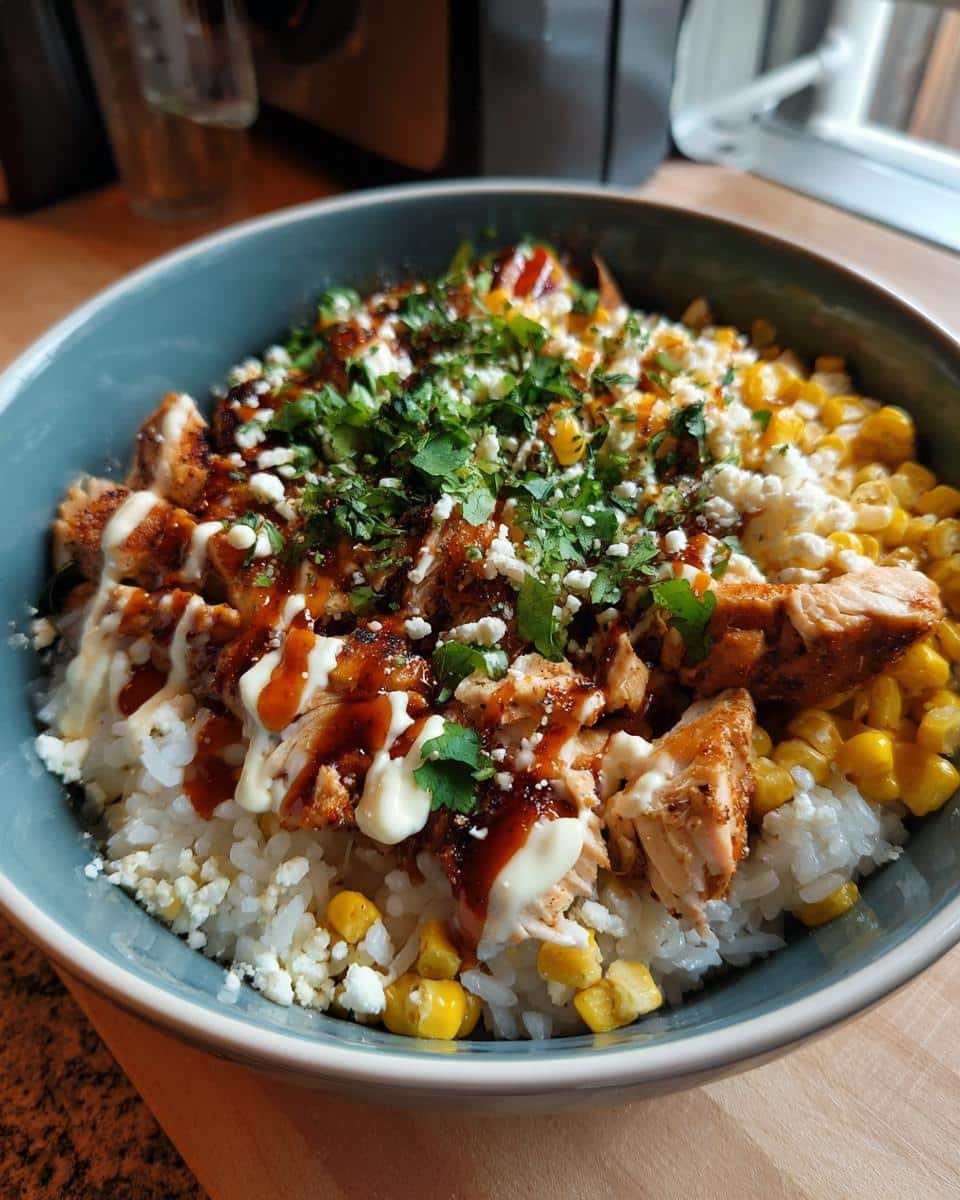 Street Corn Chicken Rice Bowl - detail 2