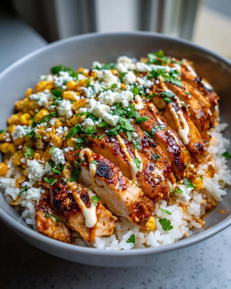 Street Corn Chicken Rice Bowl - detail 3