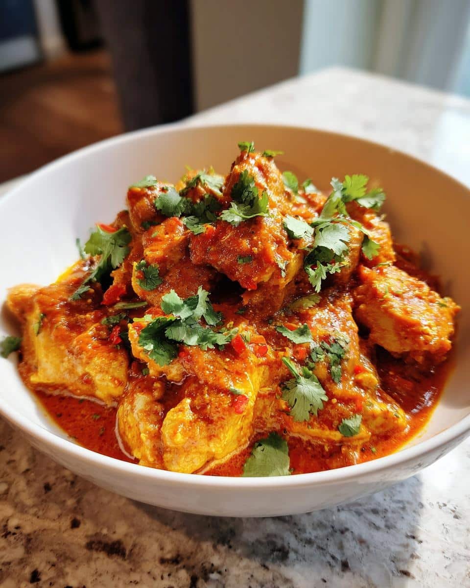 crockpot butter chicken - detail 2