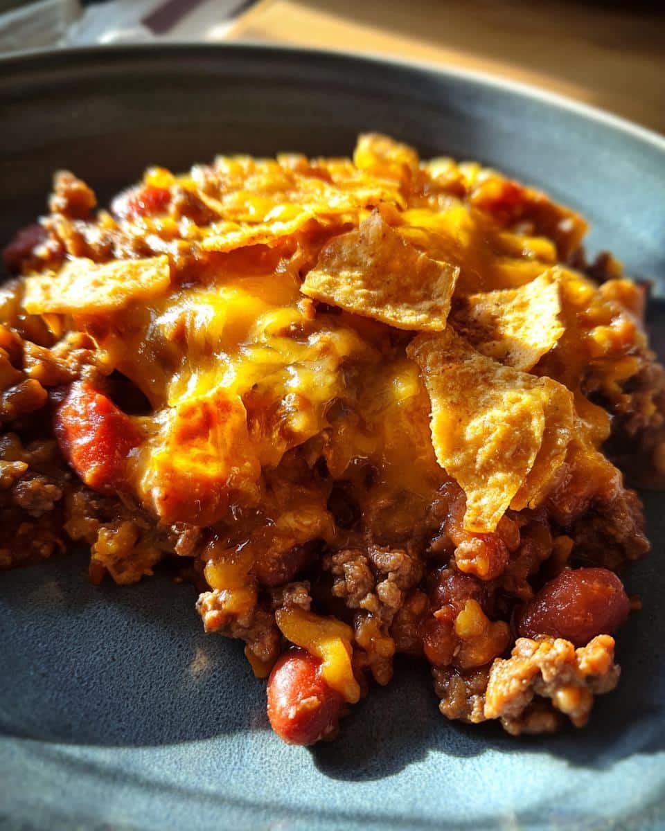 slow cooker cowboy casserole - detail 1