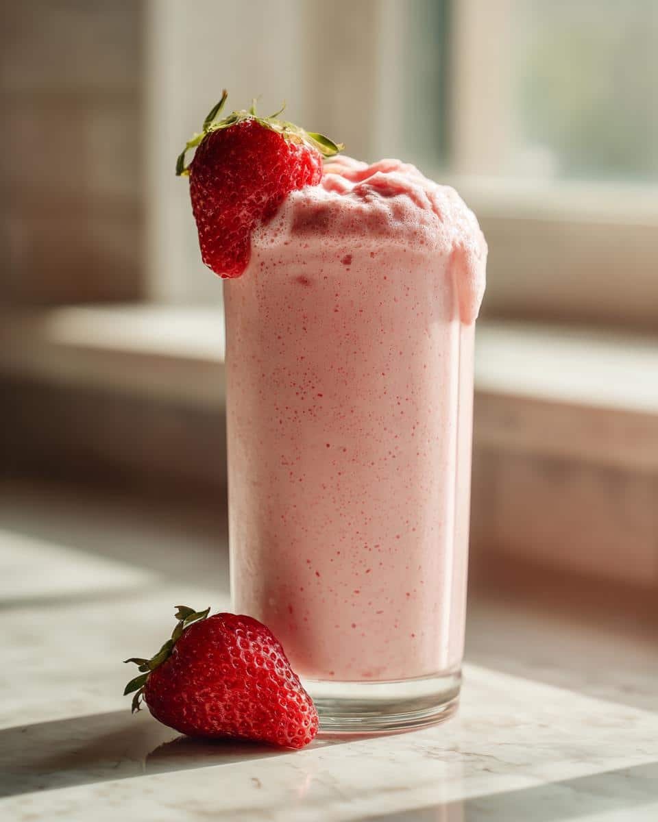Strawberry Protein Smoothie - detail 1