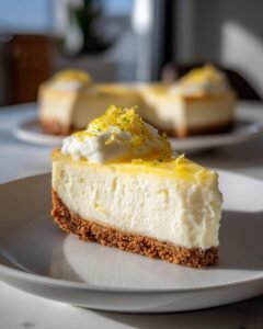 Lemon Cheesecake Creamy Recipe