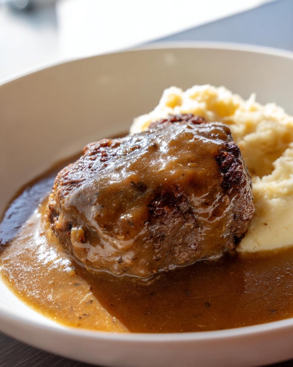 Salisbury Steak - detail 1