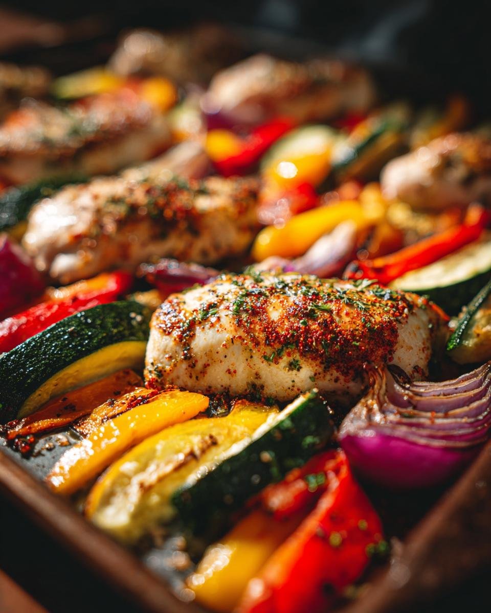Sheet Pan Chicken and Vegetables - detail 1