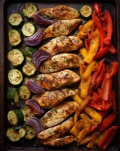 Sheet Pan Chicken and Vegetables