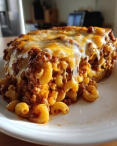 Sloppy Joe Casserole