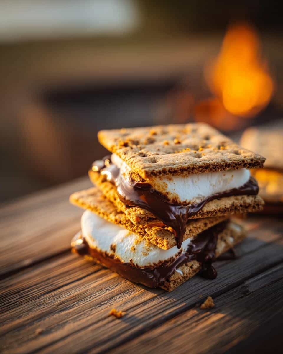 S’mores Campfire Dessert Easy - detail 2
