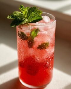 Strawberry Lemonade Refreshing Drink