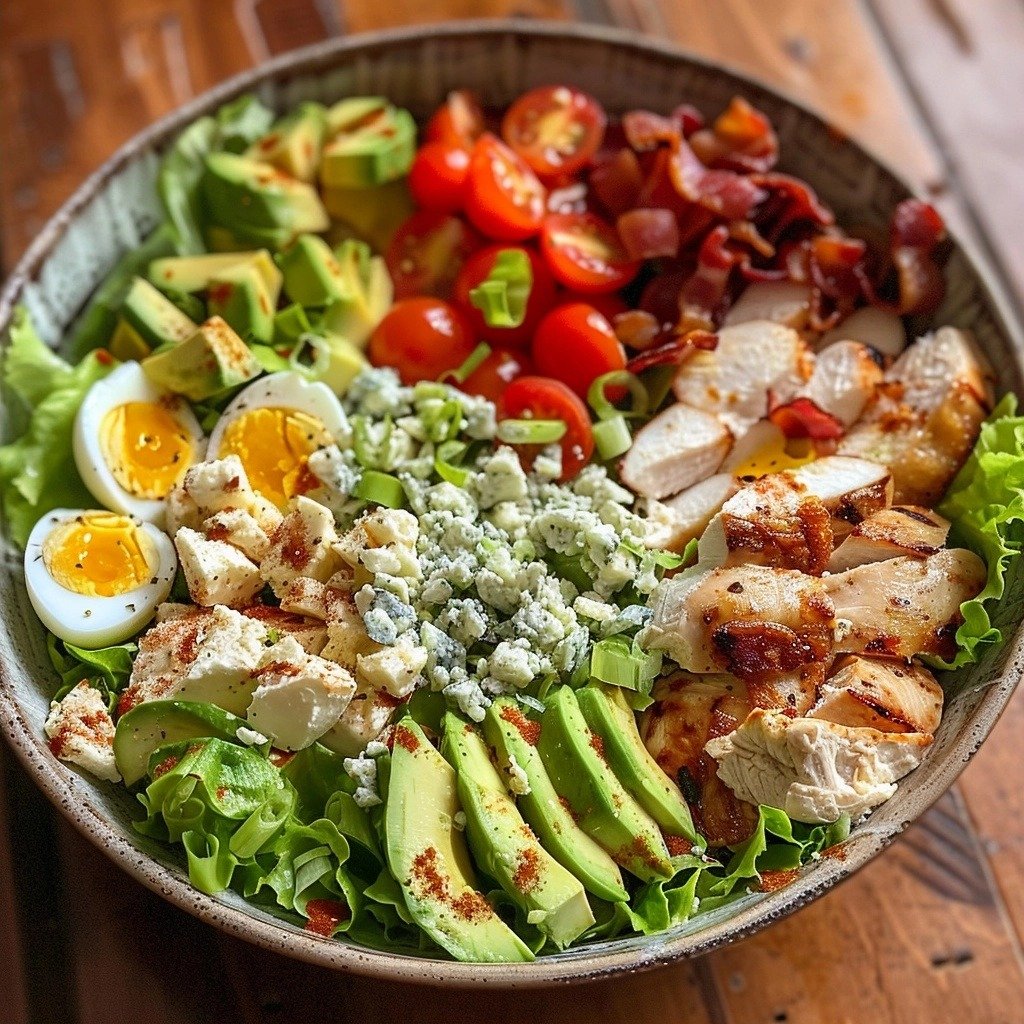 Classic Cobb Salad Recipe: Fresh, Flavorful & Easy 3 Classic Cobb Salad Recipe: Fresh, Flavorful & Easy