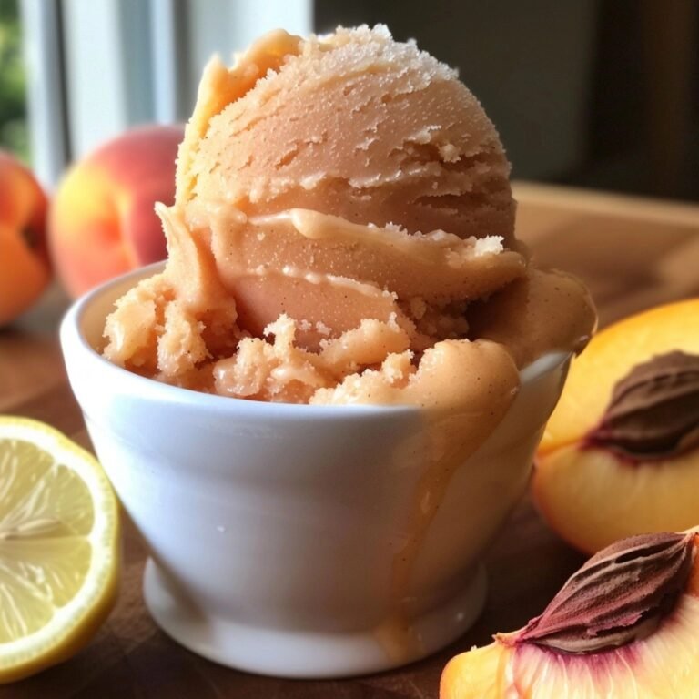 Refreshing Peach Sorbet Recipe: A Perfect Summer Dessert 9 img1 488