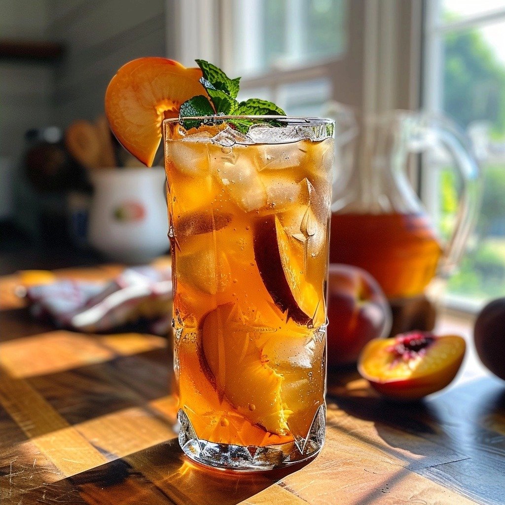 Refreshing Peach Sweet Tea Recipe for Summer Enjoyment 3 Refreshing Peach Sweet Tea Recipe for Summer Enjoyment