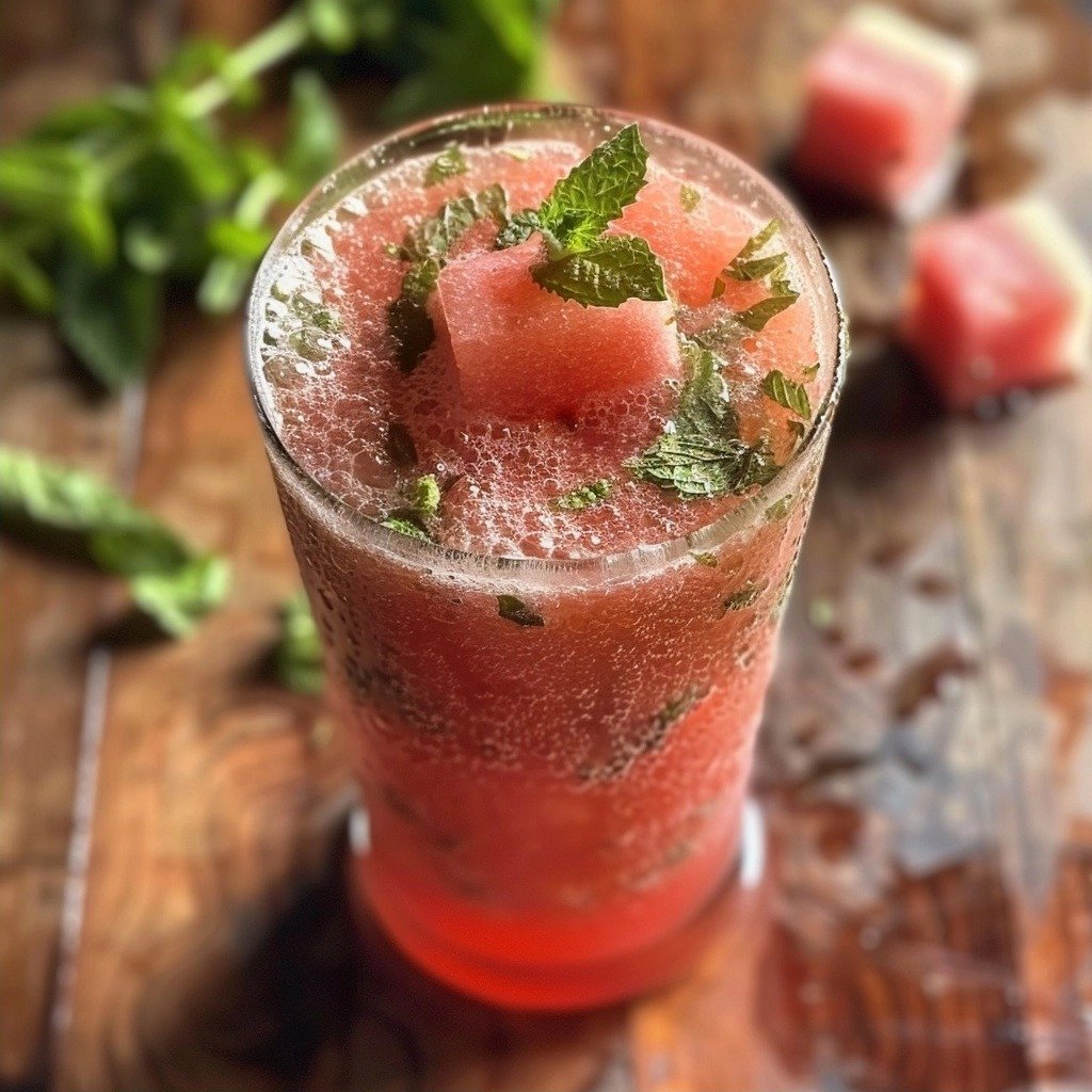 Refreshing Watermelon Mint Slushie Recipe for Summer